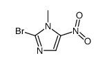 2-Bromo-1-methyl-5-nitroimidazole结构式