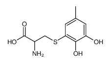 3-S-cysteinyl-5-methylcatechol结构式