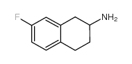 7-FLUORO-1,2,3,4-TETRAHYDRO-NAPHTHALEN-2-YLAMINE Structure