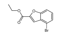 4-Bromobenzofuran-2-carboxylic acid structure