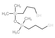 3-[(dimethyl-(3-sulfanylpropyl)silyl)oxy-dimethyl-silyl]propane-1-thiol Structure