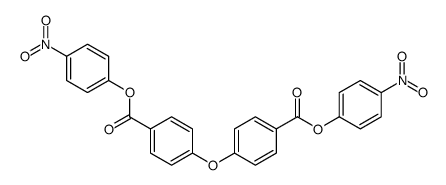 (4-nitrophenyl) 4-[4-(4-nitrophenoxy)carbonylphenoxy]benzoate Structure