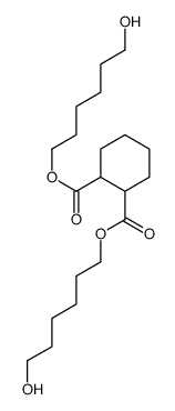 bis(6-hydroxyhexyl) cyclohexane-1,2-dicarboxylate结构式