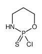 2-chloro-2-sulfanylidene-1,3,2λ5-oxazaphosphinane结构式
