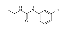 N-ethyl-N'-(3-chloro-phenyl)-urea Structure