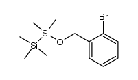 o-bromobenzyloxypentamethyldisilane Structure