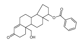 17beta,19-Dihydroxyandrost-4-en-3-one 17-benzoate Structure