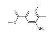 methyl 3-amino-5-iodo-4-methylbenzoate Structure