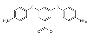 methyl 3,5-bis(4-aminophenoxy)benzoate结构式