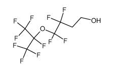 4-perfluoroisopropoxy-3,3,4,4-tetrafluorobutanol结构式