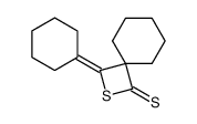 3-cyclohexylidene-2-thia-spiro[3.5]nonane-1-thione Structure