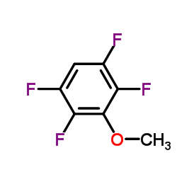 1,2,4,5-Tetrafluoro-3-methoxybenzene Structure