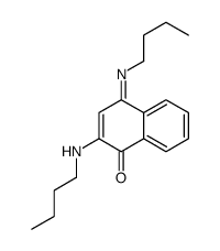 2-(butylamino)-4-butyliminonaphthalen-1-one结构式