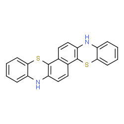 8,16-Dihydrophenothiazino[4,3-c]phenothiazine结构式