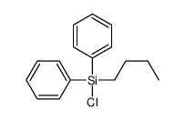 butyl-chloro-diphenylsilane结构式
