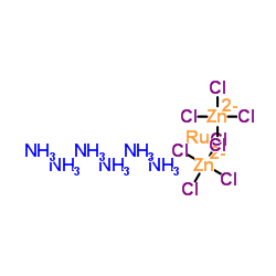 hexaammineruthenium tetrachlorozincate structure