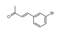 4-(3-Bromphenyl)-3-buten-2-on结构式