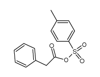 p-toluenesulphonic-phenylacetic anhydride Structure