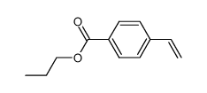 propyl 4-vinylbenzoate结构式