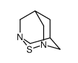 2-thia-1,3-diaza-adamantane结构式