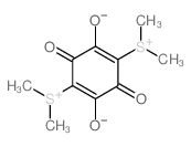 2,5-bis(dimethylsulfonio)-3,6-dioxocyclohexa-1,4-diene-1,4-diolate Structure