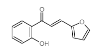 2-Propen-1-one,3-(2-furanyl)-1-(2-hydroxyphenyl)- Structure