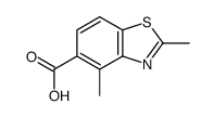 5-Benzothiazolecarboxylicacid,2,4-dimethyl-(9CI) Structure