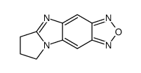 6H-Pyrrolo[1,2:1,2]imidazo[4,5-f]-2,1,3-benzoxadiazole,7,8-dihydro-(9CI) structure