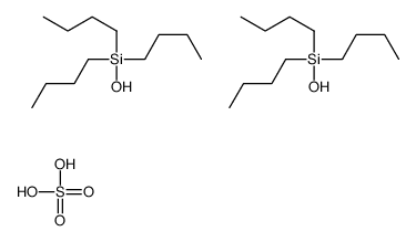 sulfuric acid,tributyl(hydroxy)silane结构式