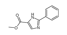 methyl 2-phenyl-1H-imidazole-5-carboxylat Structure