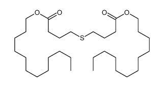 4,4'-Thiobisbutyric acid didodecyl ester结构式