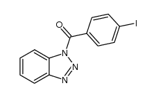 1H-1,2,3-benzotriazol-1-yl(4-iodophenyl)methanone结构式