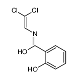 N-(2,2-dichloroethenyl)-2-hydroxybenzamide结构式