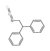 2,2-DIPHENYLETHYL ISOTHIOCYANATE Structure