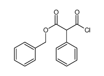 benzyl (chlorocarbonyl)phenylacetate结构式