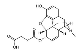 6-succinyl morphine结构式