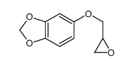 5-(oxiran-2-ylmethoxy)-1,3-benzodioxole结构式