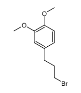 4-(3-溴丙基)-1,2-二甲氧基苯结构式