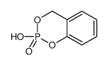 2-hydroxy-4H-1,3,2λ5-benzodioxaphosphinine 2-oxide结构式