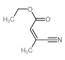 2-Butenoic acid,3-cyano-, ethyl ester, (Z)- (9CI) Structure