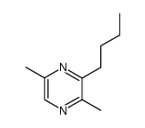 2,5-dimethyl-3-butylpyrazine Structure