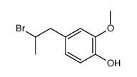 4-(2-bromo-propyl)-2-methoxy-phenol Structure