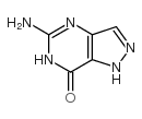 5-amino-1,4-dihydropyrazolo[4,3-d]pyrimidin-7-one Structure