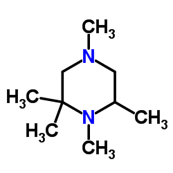 1,2,2,4,6-Pentamethylpiperazine Structure