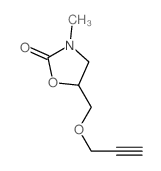 3-methyl-5-(prop-2-ynoxymethyl)oxazolidin-2-one picture