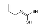 prop-2-enylcarbamodithioic acid结构式