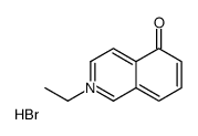 2-ethylisoquinolin-2-ium-5-ol,bromide结构式