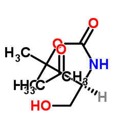 Carbamicacid,[(1S)-1-(hydroxymethyl)-2-oxopropyl]-,1,1-dimethylethylester结构式