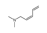 (2Z)-penta-2,4-dienyl-N,N-dimethylamine Structure