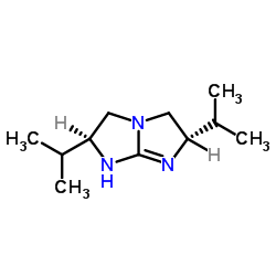 (2S,6s)-2,6-二异丙基-2,3,5,6-四氢-1H-咪唑并[1,2-a]咪唑结构式